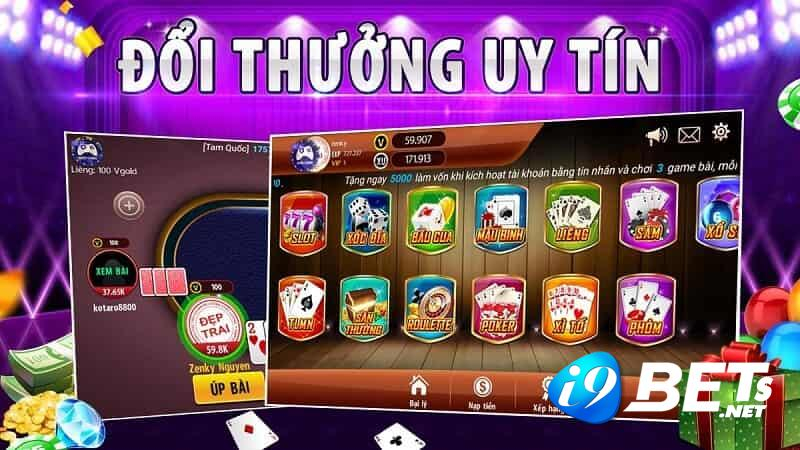 Top 5 Game bài đổi thưởng qua ngân hàng uy tín